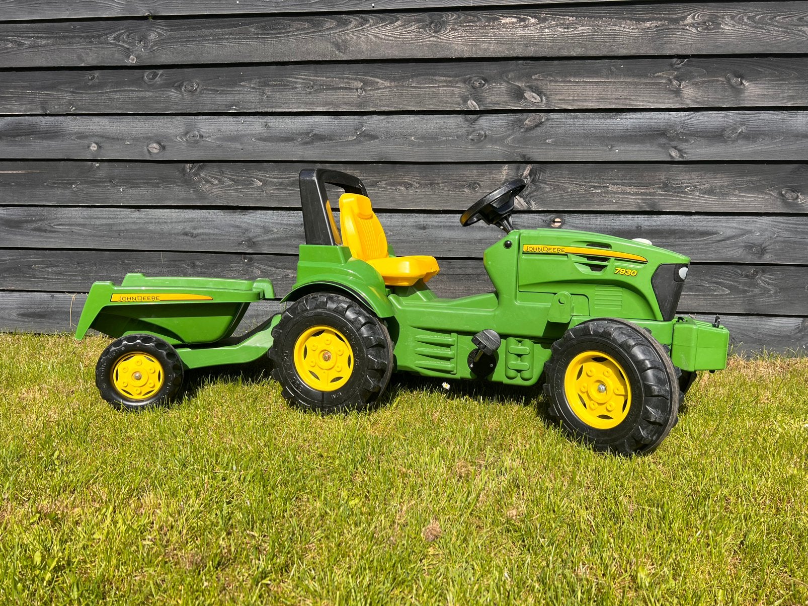 Rolly Toys traptractor - John Deere 7930 RollyFarmtrac groen, Ophalen, Zo goed als nieuw, Overige merken