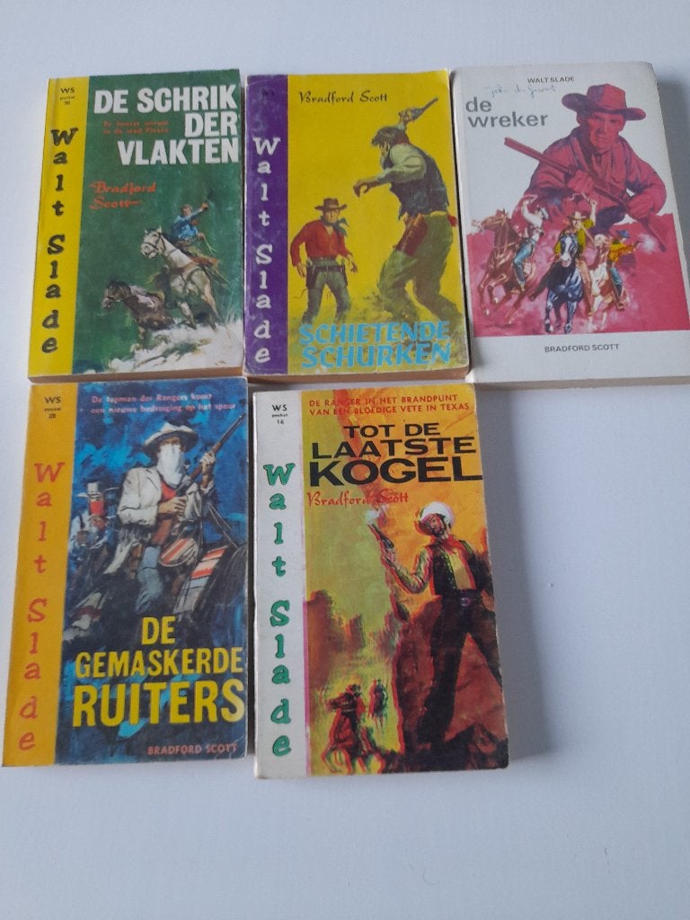 Westernpockets divers, Ophalen, Gelezen, Bradford Scott