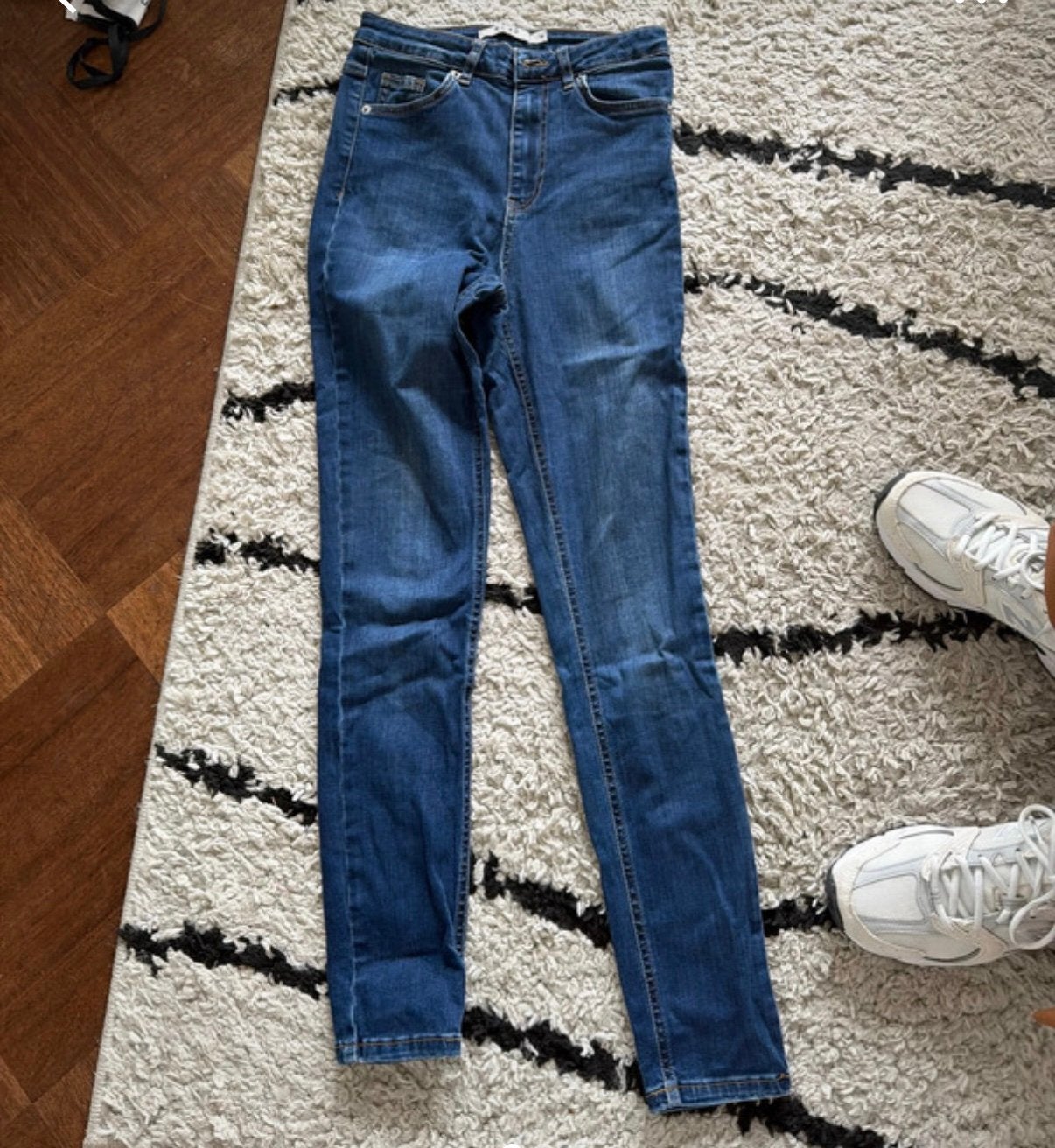 Nakd skinny jeans, Kleding | Dames, Ophalen of Verzenden, Gedragen, Blauw, W28 - W29 (confectie 36)