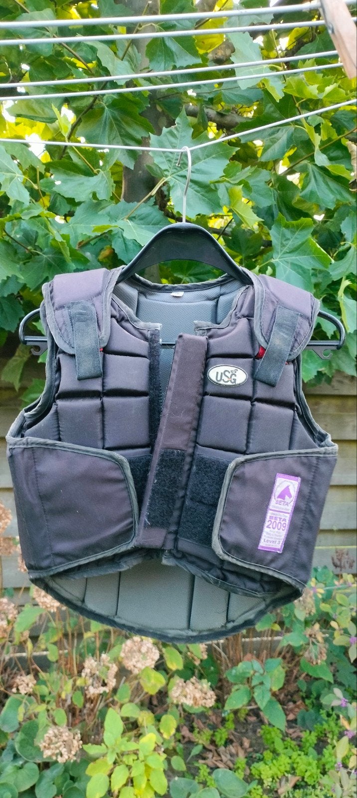 Bodyprotector USG level 3 maat CM (kinderen M), Gebruikt, USG, Bodyprotector, S