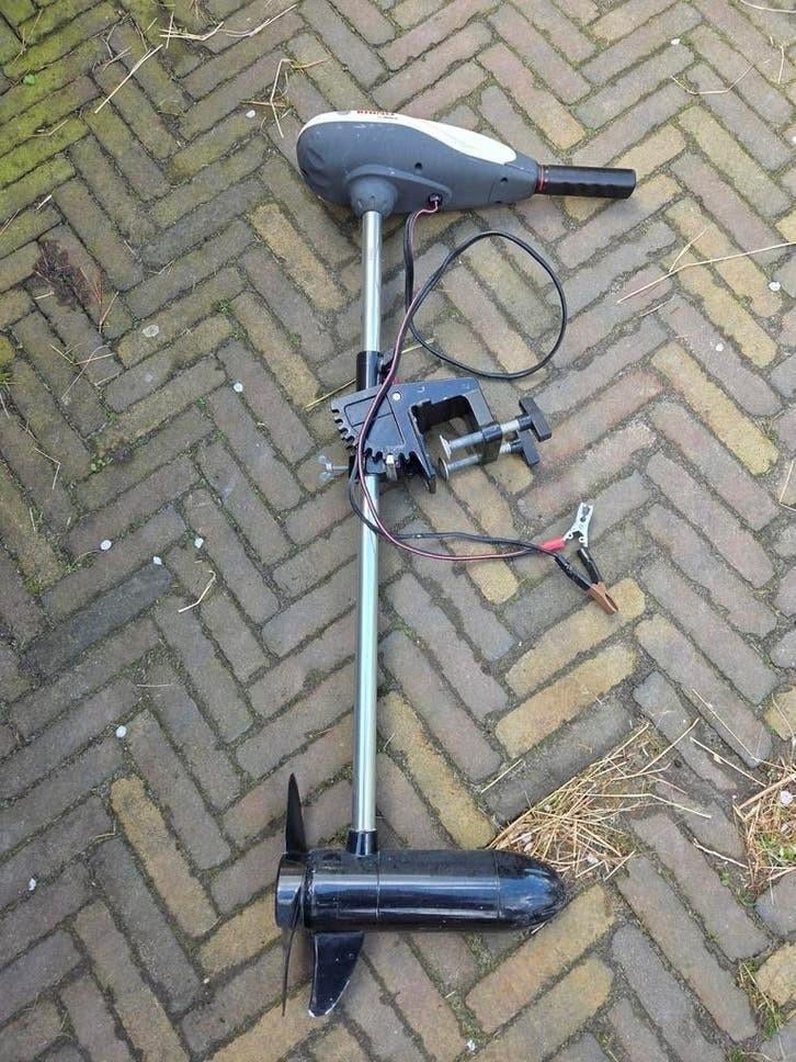 34 LBS fluistermotor, Ophalen, Gebruikt, Motor en Techniek, Zeilboot of Motorboot