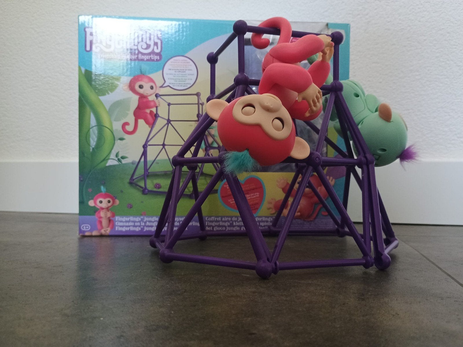 Fingerlings aapjes met Jungle Gym - Werken goed!, Ophalen of Verzenden