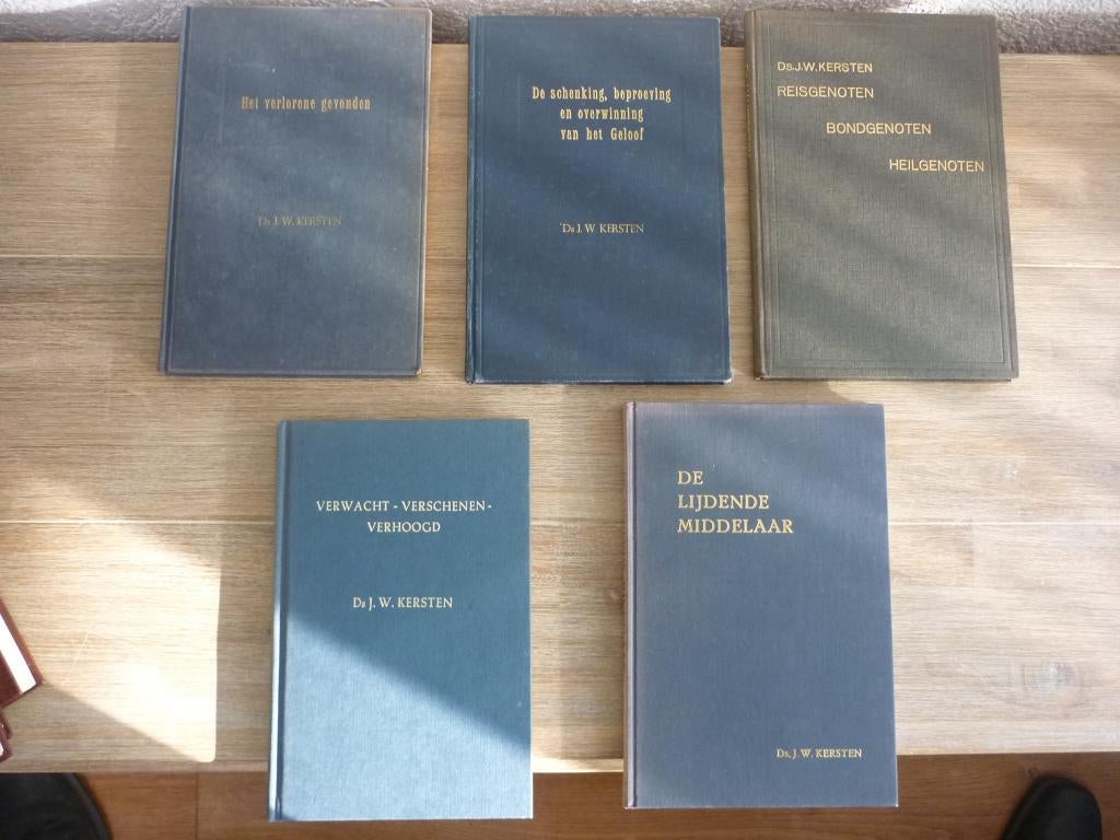 Ds. J.W. Kersten - Zes prekenboeken., Ophalen of Verzenden, Gelezen, Christendom | Protestants