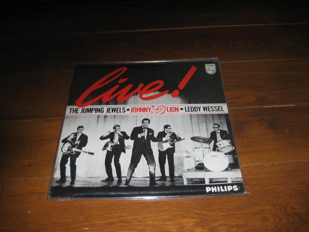 60s johnny lion jumping jewels live lp nederpop, Ophalen of Verzenden, Gebruikt, 12 inch, LP