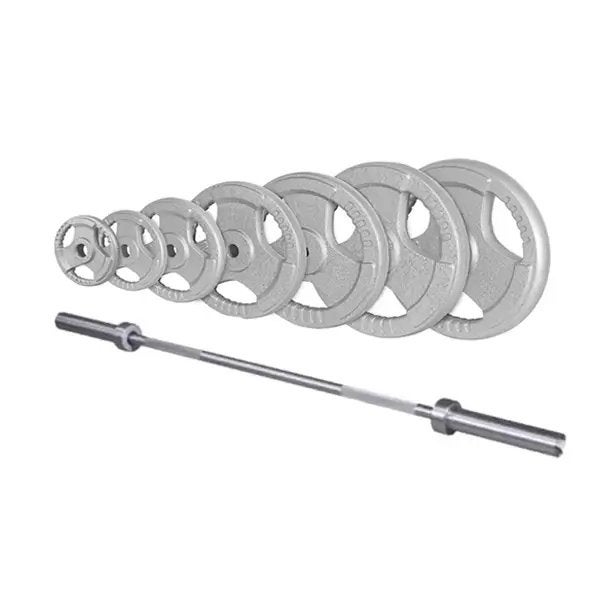 GymFactory X1-2 Barbell en Halterschijven Set Fitness Gym, Ophalen, Nieuw, Armen, Halterset