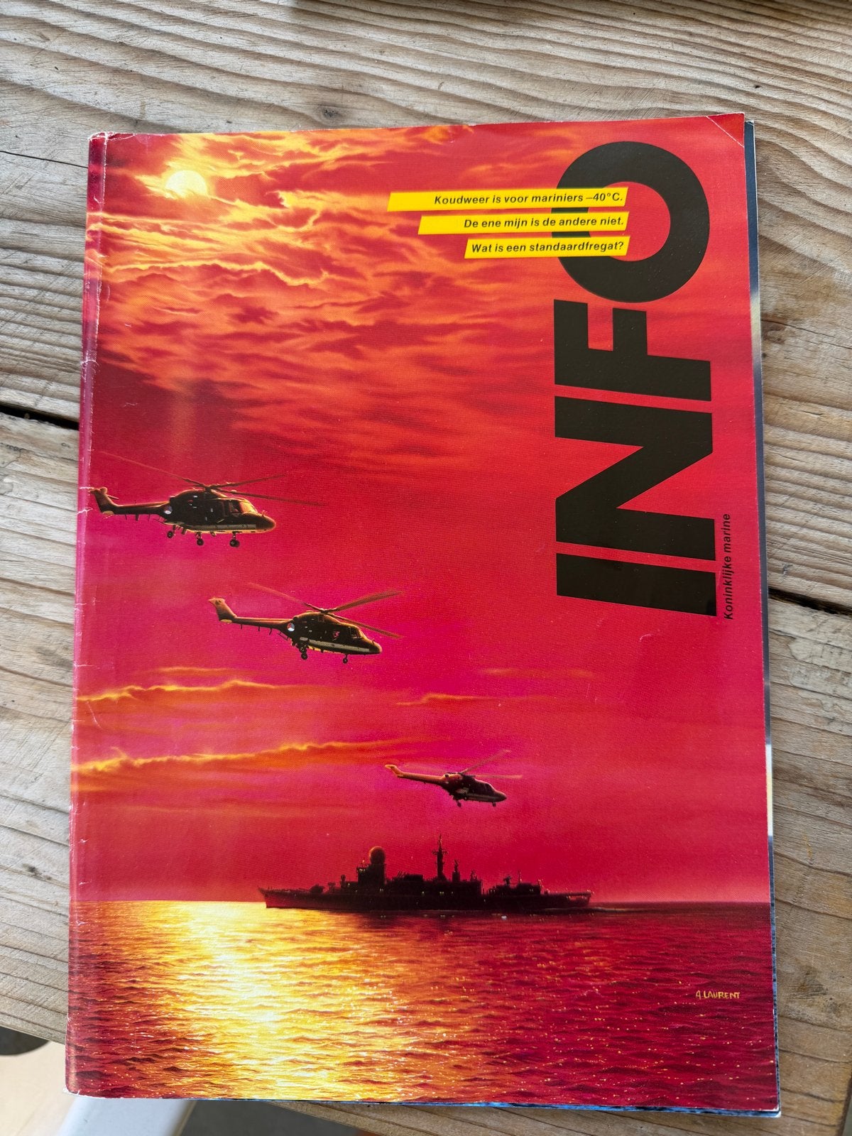 INFO Koninklijke Marine magazine - Maart 1985, Verzenden, 1945 tot heden, Gelezen, Marine