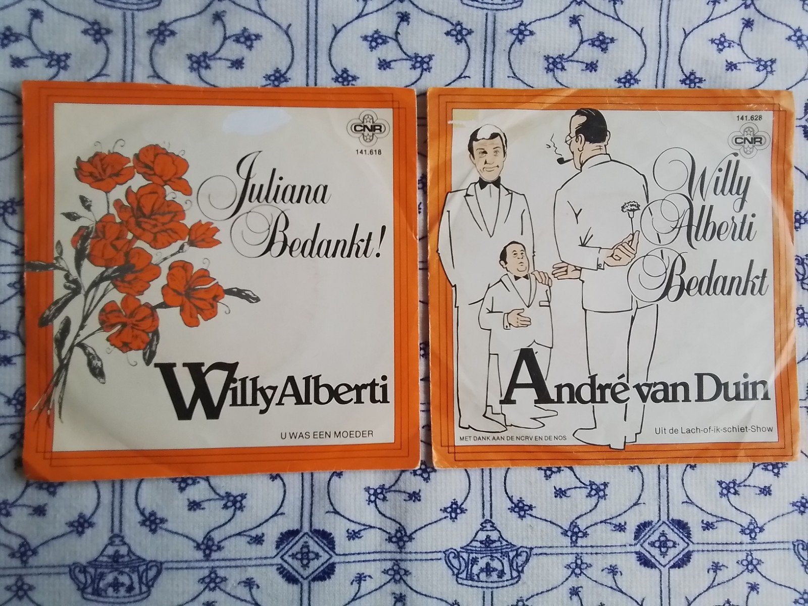 Willy alberti  / André van duin           Juliana bedankt, Ophalen of Verzenden, Zo goed als nieuw, 7 inch, Nederlandstalig