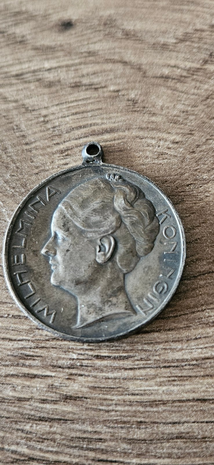 Zilveren penning wilhelmina 1898-1923 regeringsjubileum, Postzegels en Munten, Penningen en Medailles, Zilver, Nederland, Ophalen of Verzenden