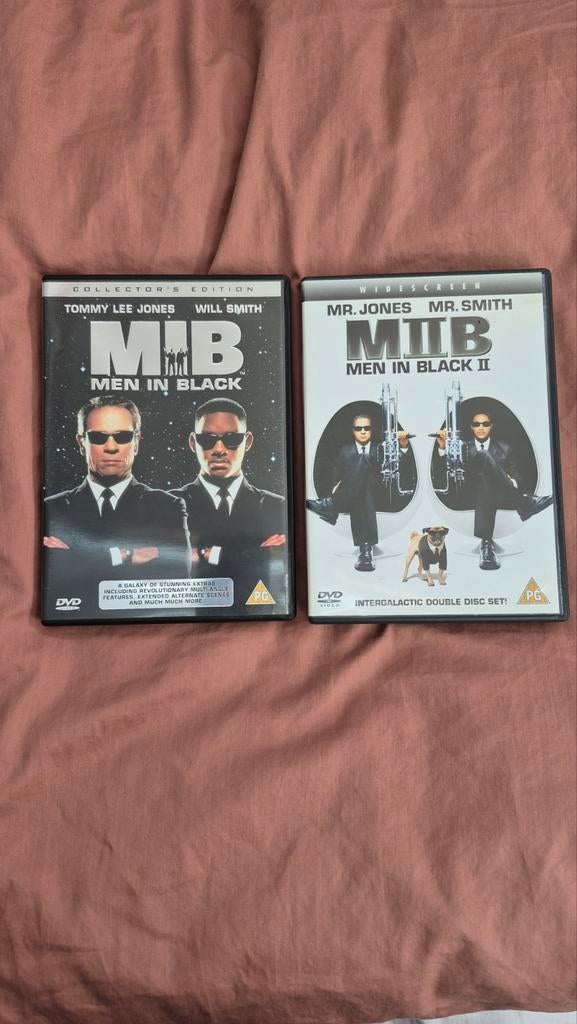 MIB DVD set - Men in Black I & II Collector's Edition, Gebruikt, Boxset, Ophalen of Verzenden, Science Fiction