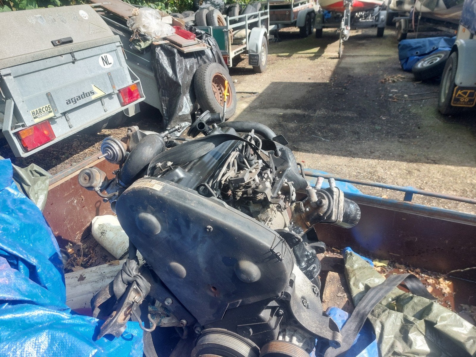 VW Transporter T4 1.9TD Motor (2001, 240.000km), Ophalen, Gebruikt, Volkswagen, Barraband1@hotmail.com