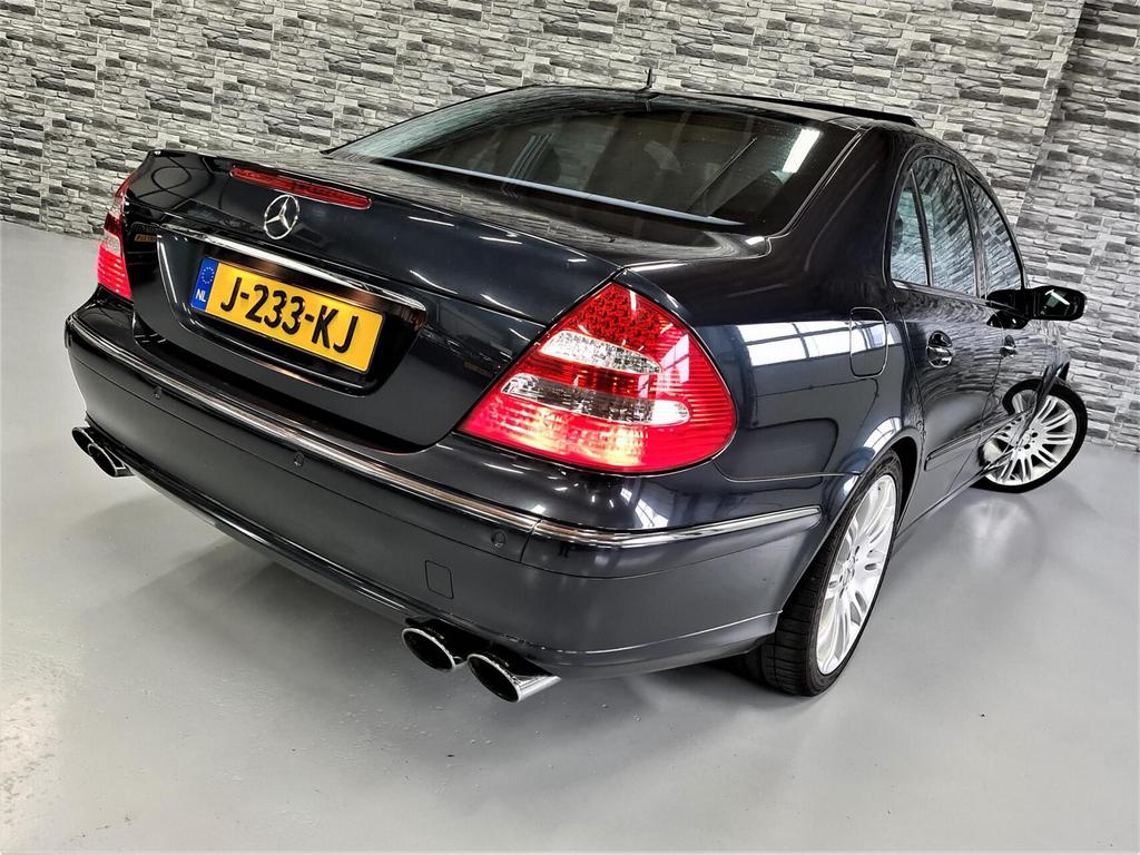 Mercedes-Benz E280 | 3.0 V6 | 2006 | F1 flippers | PANO, Automaat, Zwart, Zwart, Particulier