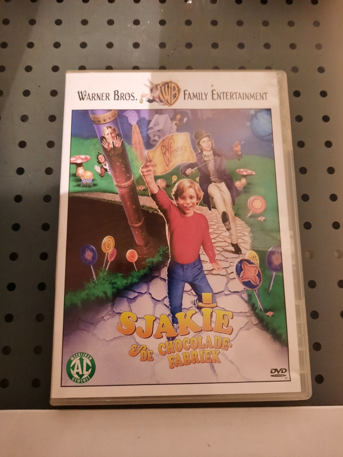 sjakie en de chocolade fabriek, Alle leeftijden, Verzenden, Zo goed als nieuw, Film