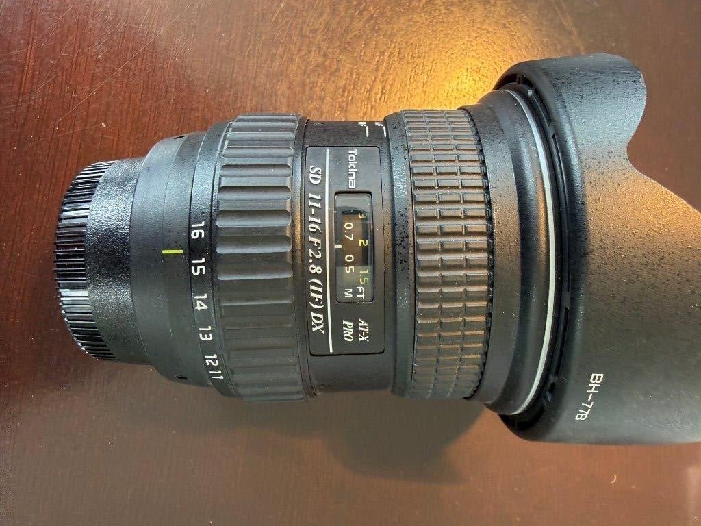 Tokina SD 11-16 F2.8 (IF) DX groothoeklens voor Nikon, Tokina, Zo goed als nieuw, Nikon F-mount, Zoom