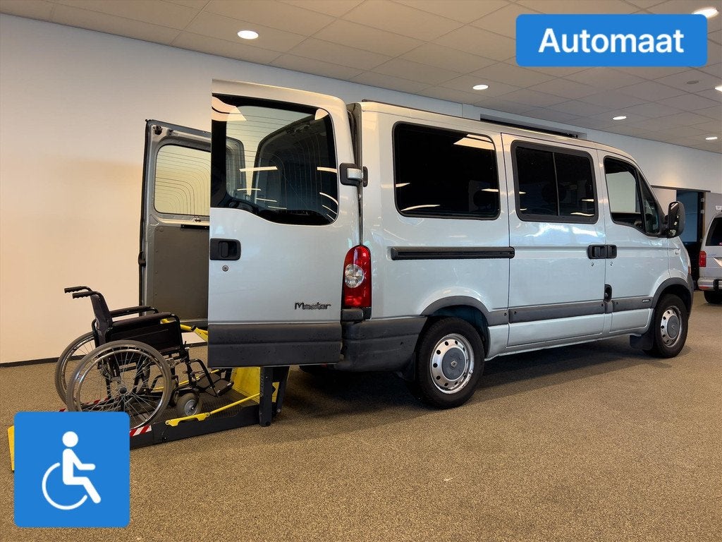 Renault Master L1H1 Rolstoelbus Automaat 3+1, Auto's, Automaat, 12 maanden, Gebruikt, 4 cilinders