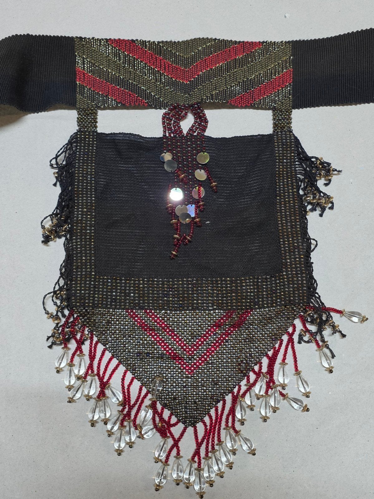 Dolly Verhoef masker met kralen en pailletten, Hobby en Vrije tijd, Zo goed als nieuw, Onbekend, Nederland, Dolly Verhoef Fashion
