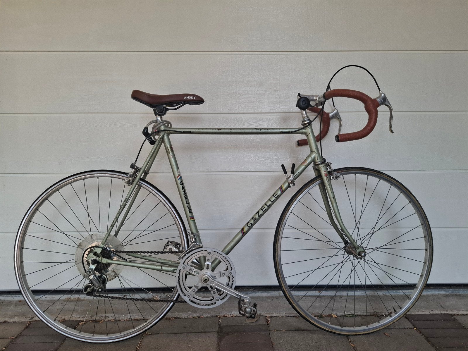 Vintage Gazelle racefiets - Klassieke schoonheid, Fietsen en Brommers, Fietsen | Racefietsen, Ophalen, 28 inch, Gebruikt, Gazelle