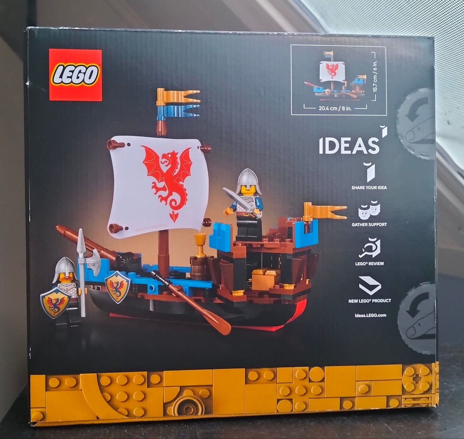 NIEUW Lego Ideas Sea Serpent / Zeedraak (40912), Overige thema's, Lego, Nieuw, Ophalen of Verzenden