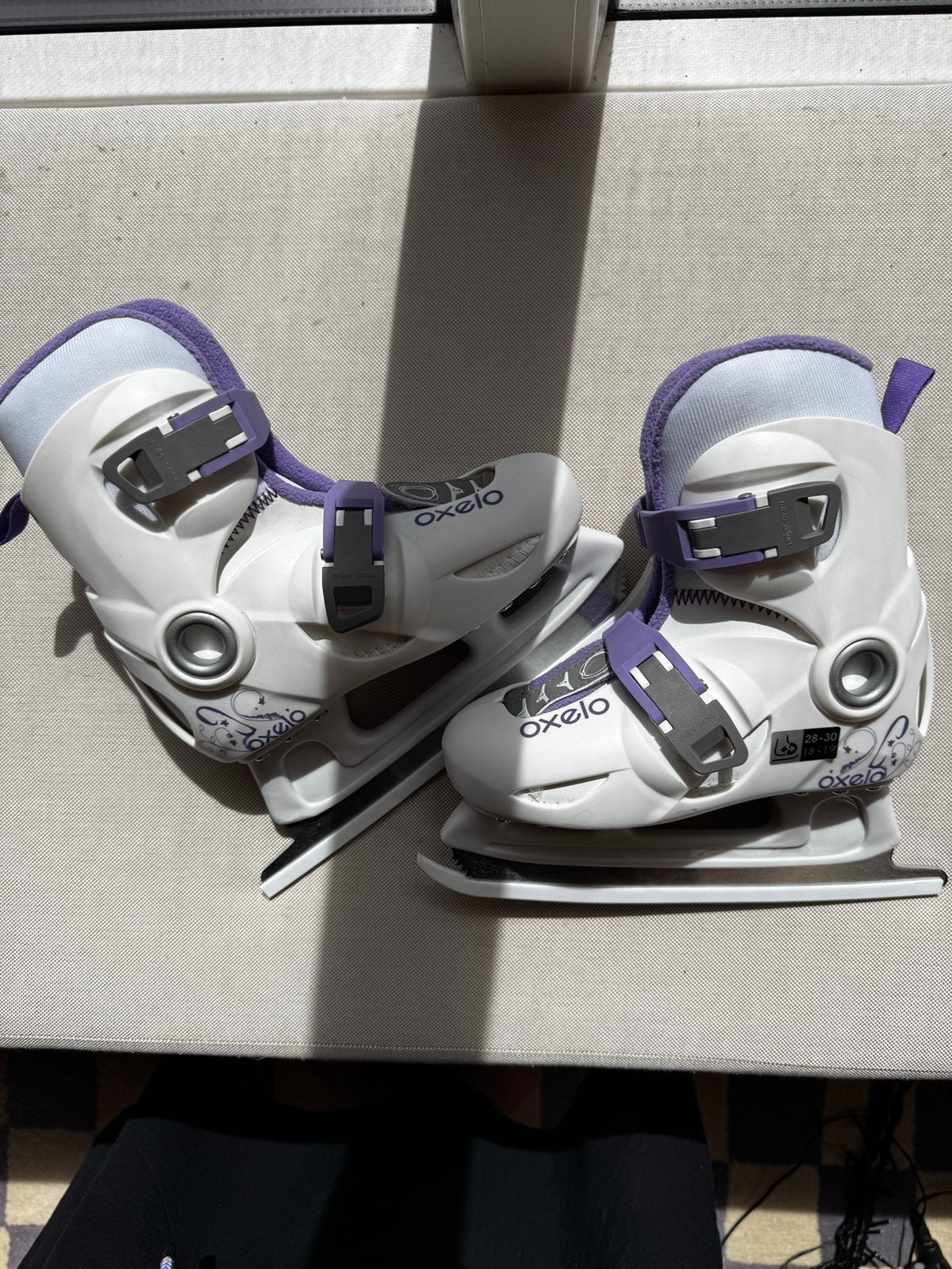 Decathlon Oxelo kinderschaatsen mt 28 - 30, Sport en Fitness, Ophalen of Verzenden, Zo goed als nieuw, IJshockeyschaatsen, Overige merken