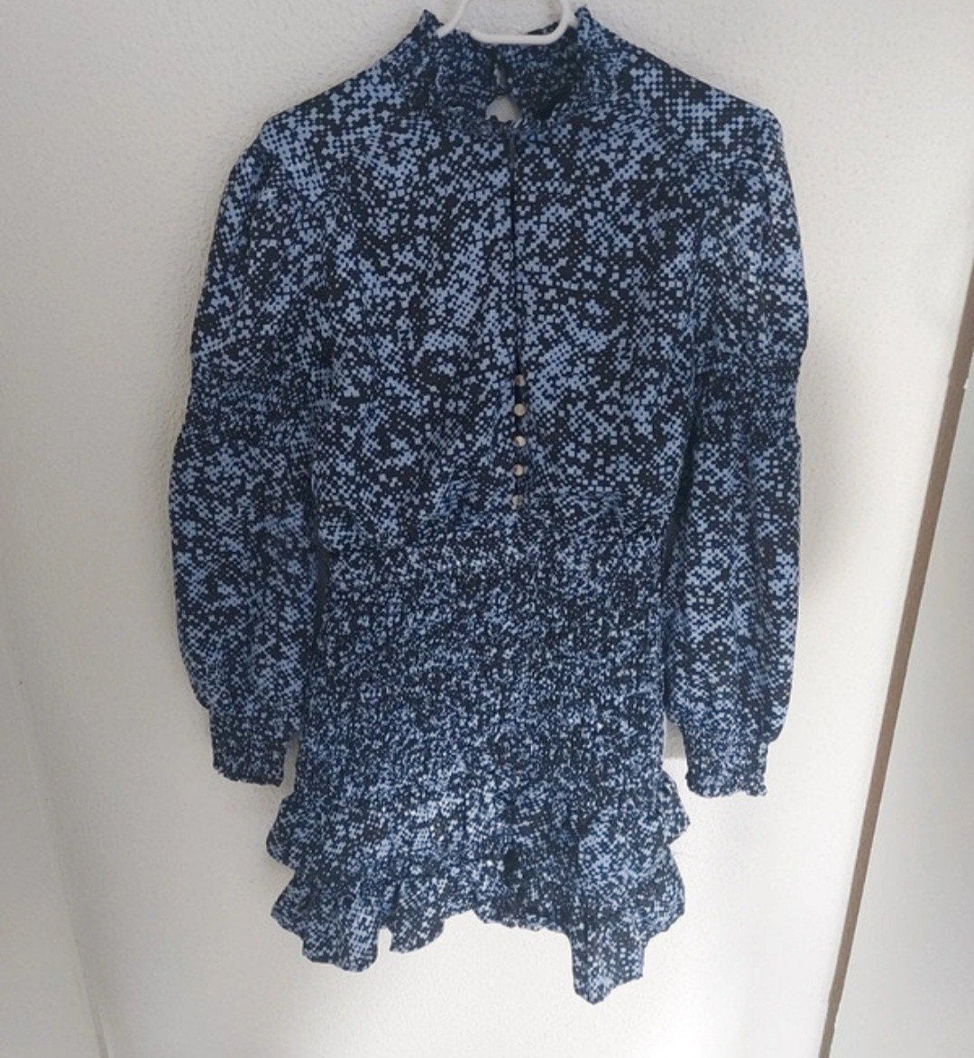 Prachtige Nikkie jurk, Ophalen of Verzenden, Zo goed als nieuw, Blauw