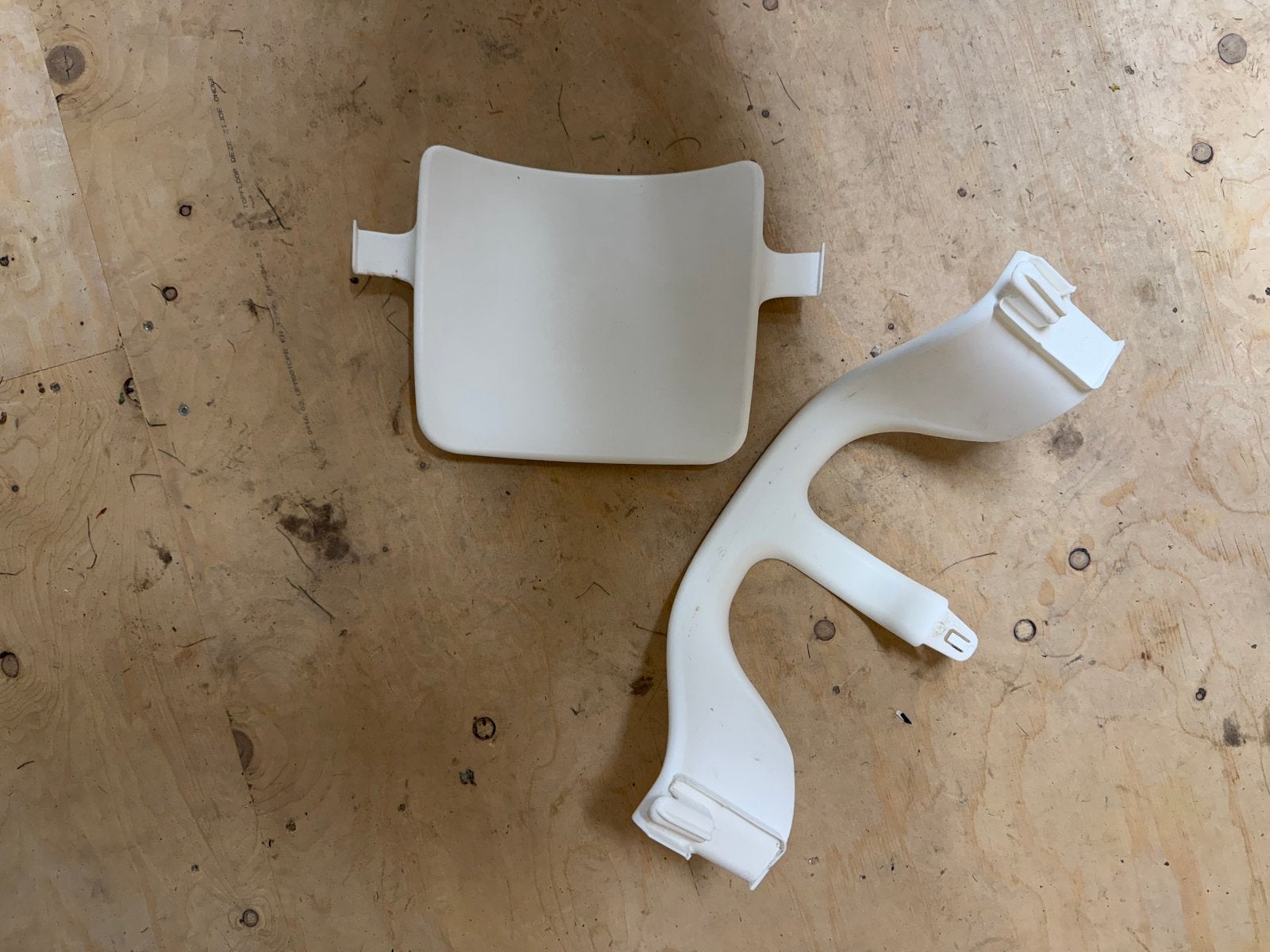 Stokke stoelverkleiner wit, Ophalen, Gebruikt, Meegroeistoel, Stoelverkleiner