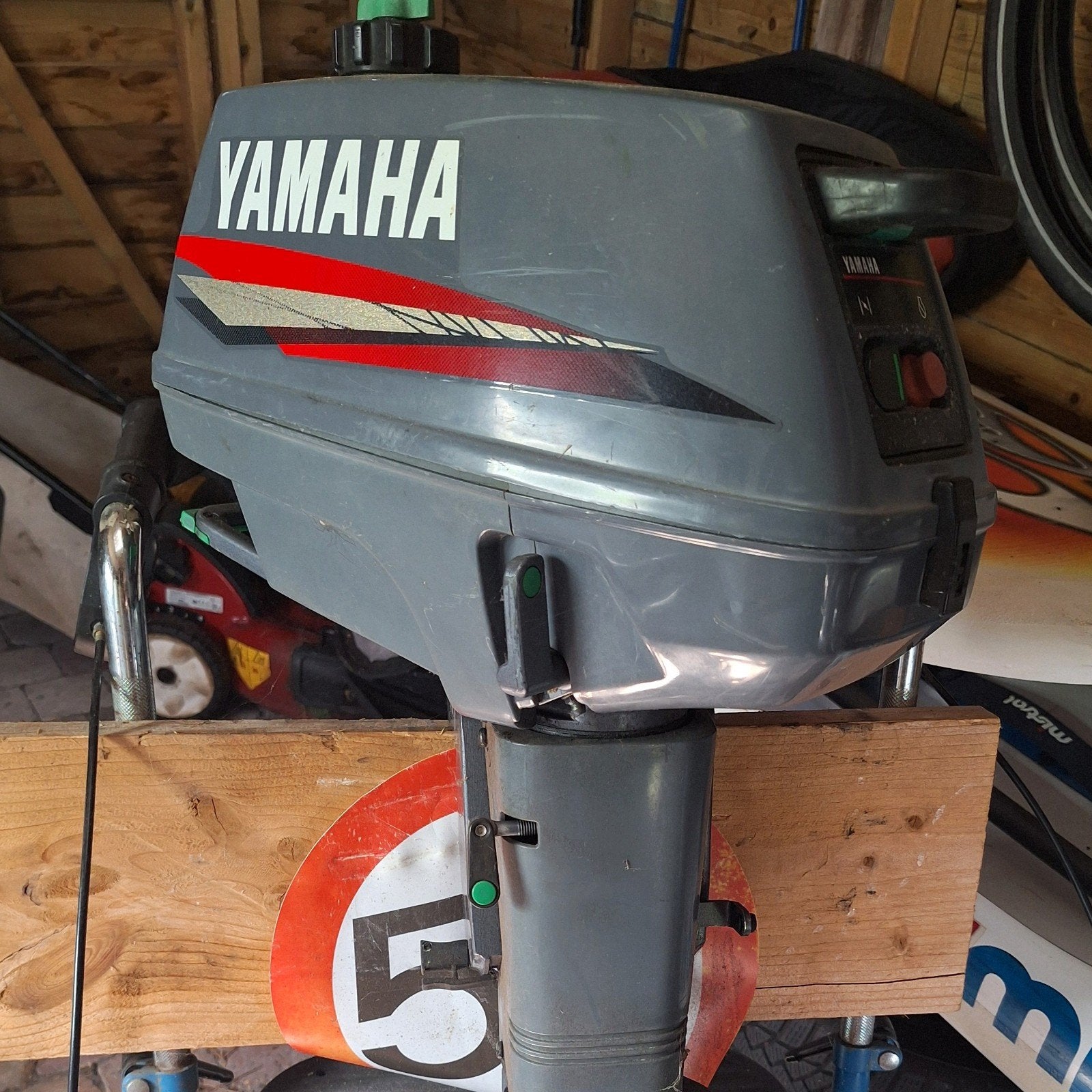 Yamaha Malta 3 pk 2-takt buitenboordmotor., Watersport en Boten, Buiten- en Binnenboordmotoren, Ophalen, Gebruikt, Benzine, Minder dan 5 pk