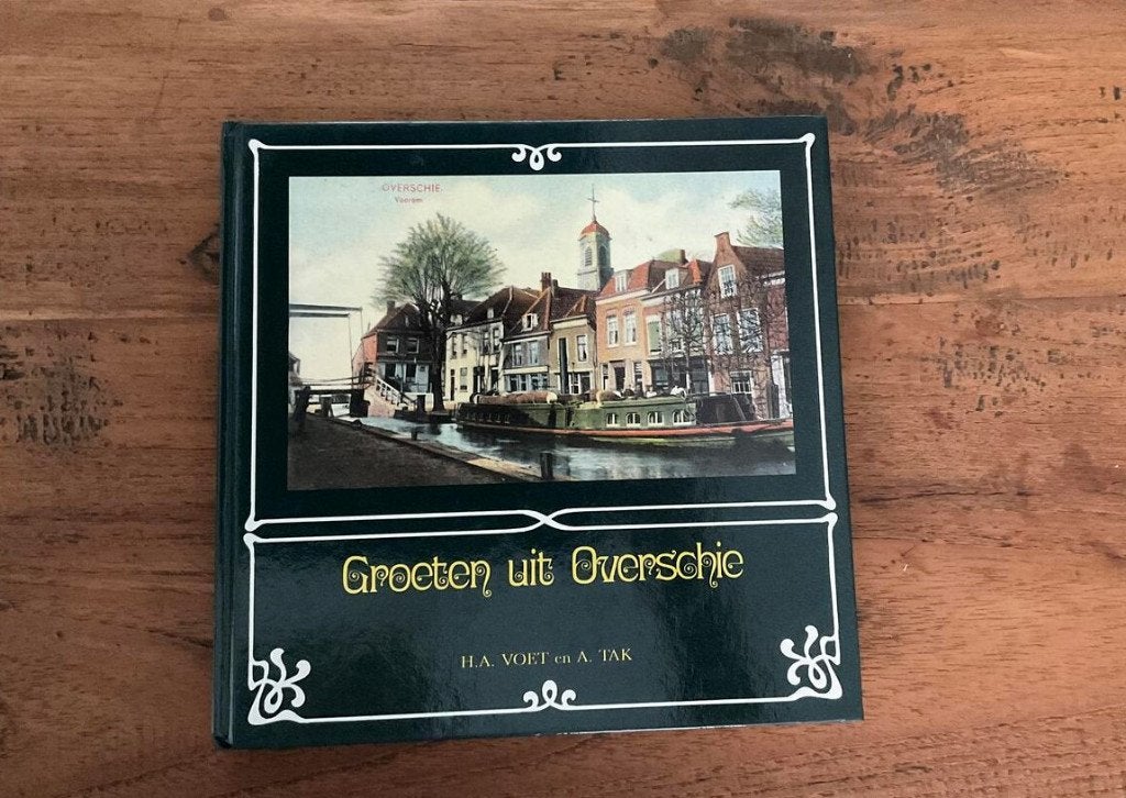 Groeten uit Rotterdam Overschie fotoboek prenten oude foto's, Boeken, Ophalen of Verzenden, Zo goed als nieuw