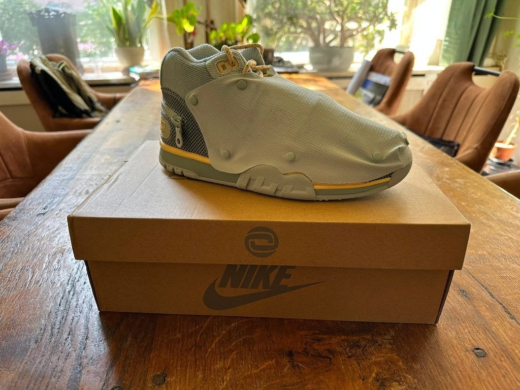 Nieuwe Nike Air Trainer 1/CJ Travis Scott Cactus Jack, Bruin, Nike, Nieuw, Ophalen of Verzenden