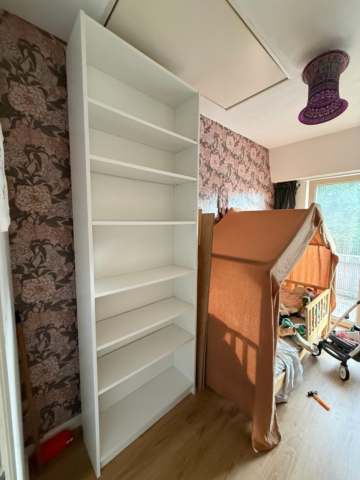 Ikea Billy Wit, Ophalen, Met plank(en), 200 cm of meer, 50 tot 100 cm
