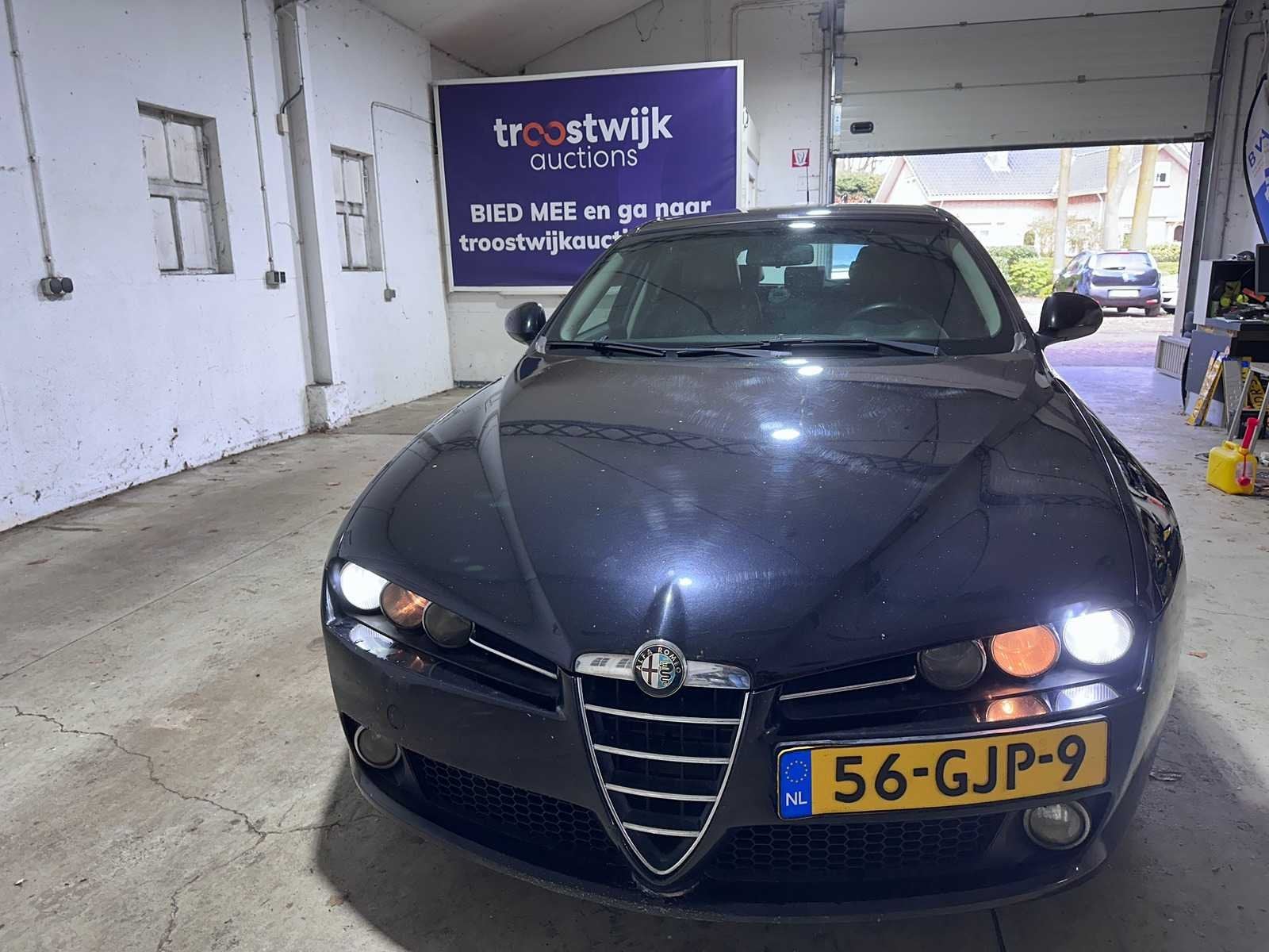 Alfa Romeo - 159 Sportwagon - 1.9 JTD Q-Tr. Prog. - 56-GJP-9, Auto's, Gebruikt, 4 cilinders, 150 pk, Zwart