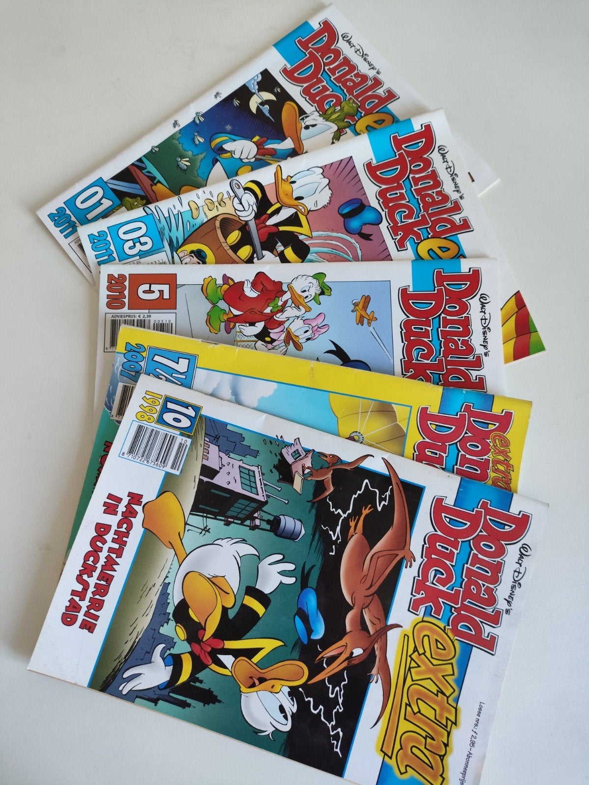 Donald Duck stripboeken - Diverse jaargangen, Meerdere stripboeken, Ophalen of Verzenden, Gelezen
