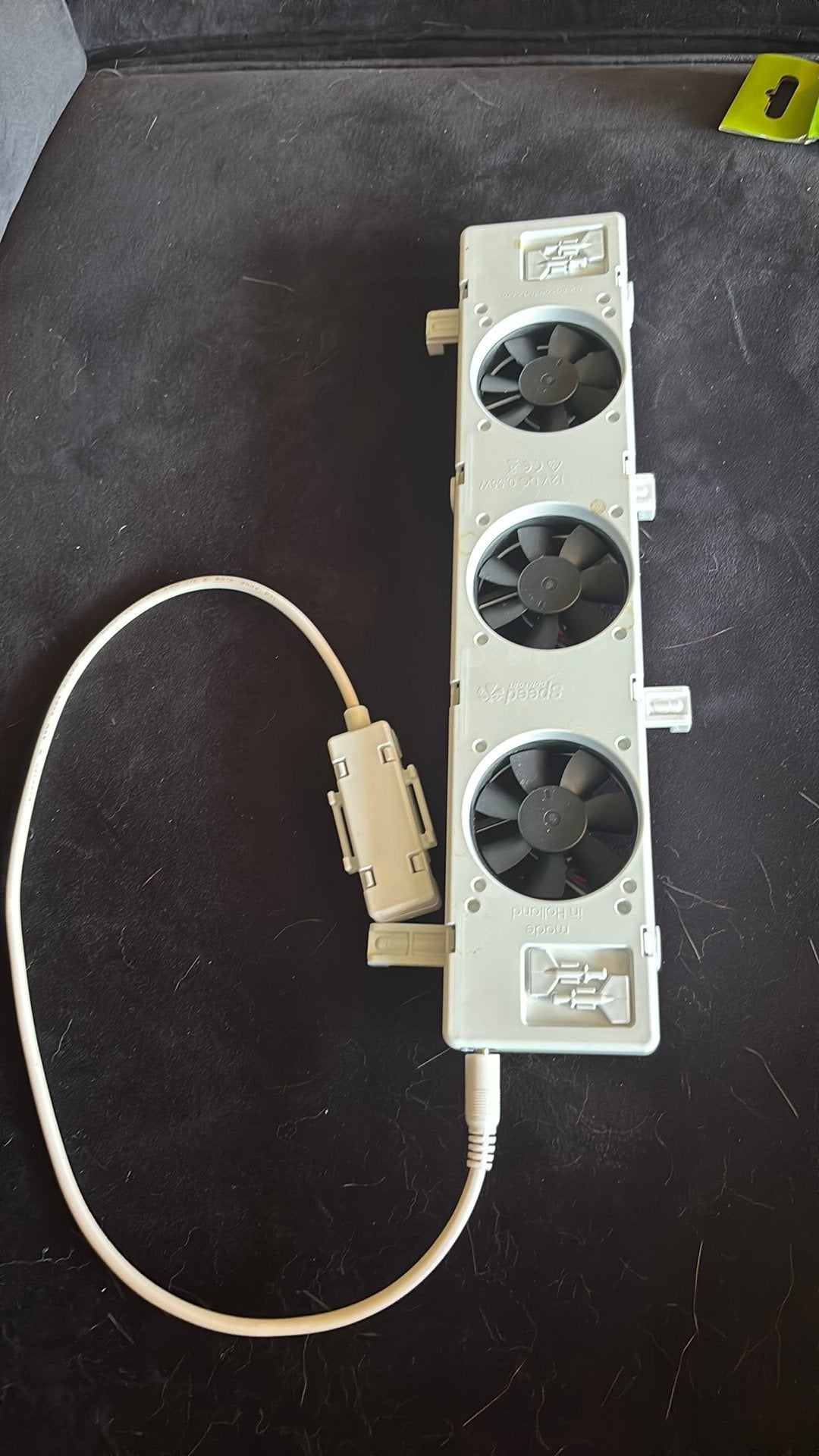 Speedcomfort Radiator Ventilator incl. koppelkabel, Doe-het-zelf en Verbouw, Ophalen of Verzenden, Zo goed als nieuw, Kabel of Snoer