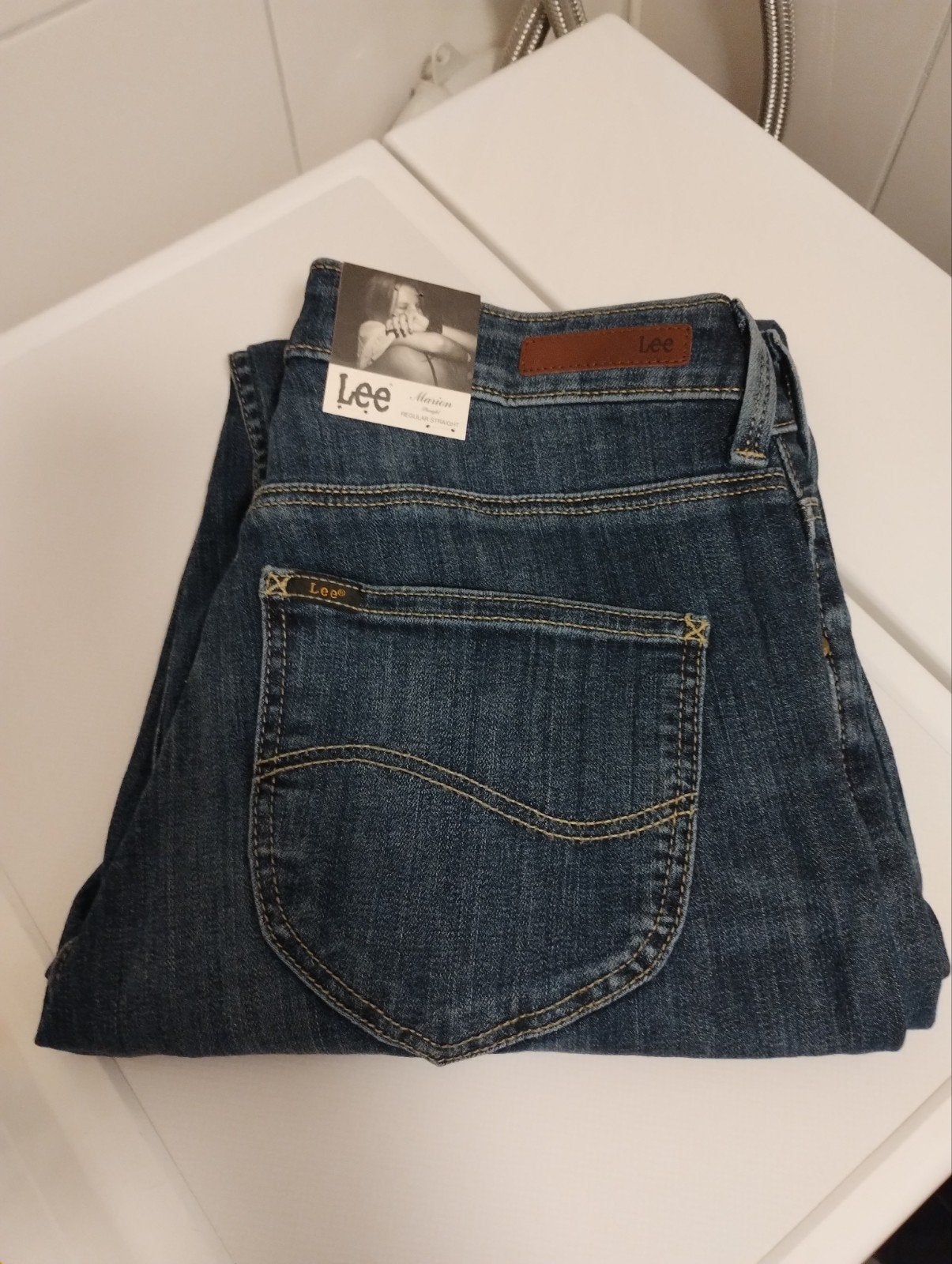Nieuw Lee Marion Straight regular straight jeans W29/L31, Ophalen of Verzenden, Nieuw, Blauw, W28 - W29 (confectie 36)
