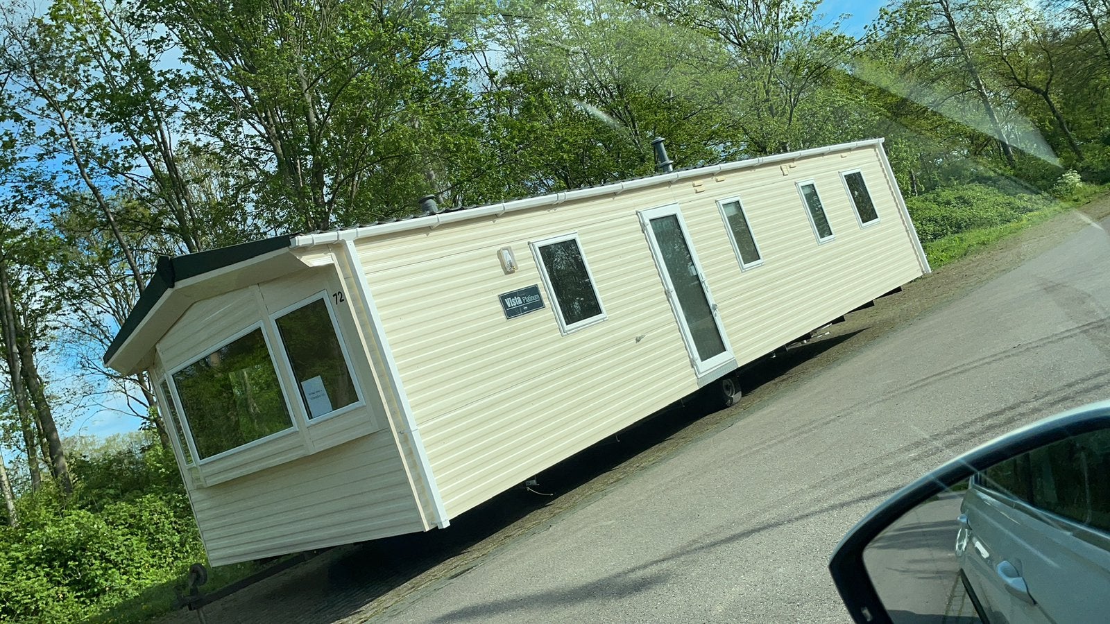 Stacaravan Abi Vista Platinum Camping de Krabbeplaat Brielle, Caravans en Kamperen, Stacaravans, Meer dan 6