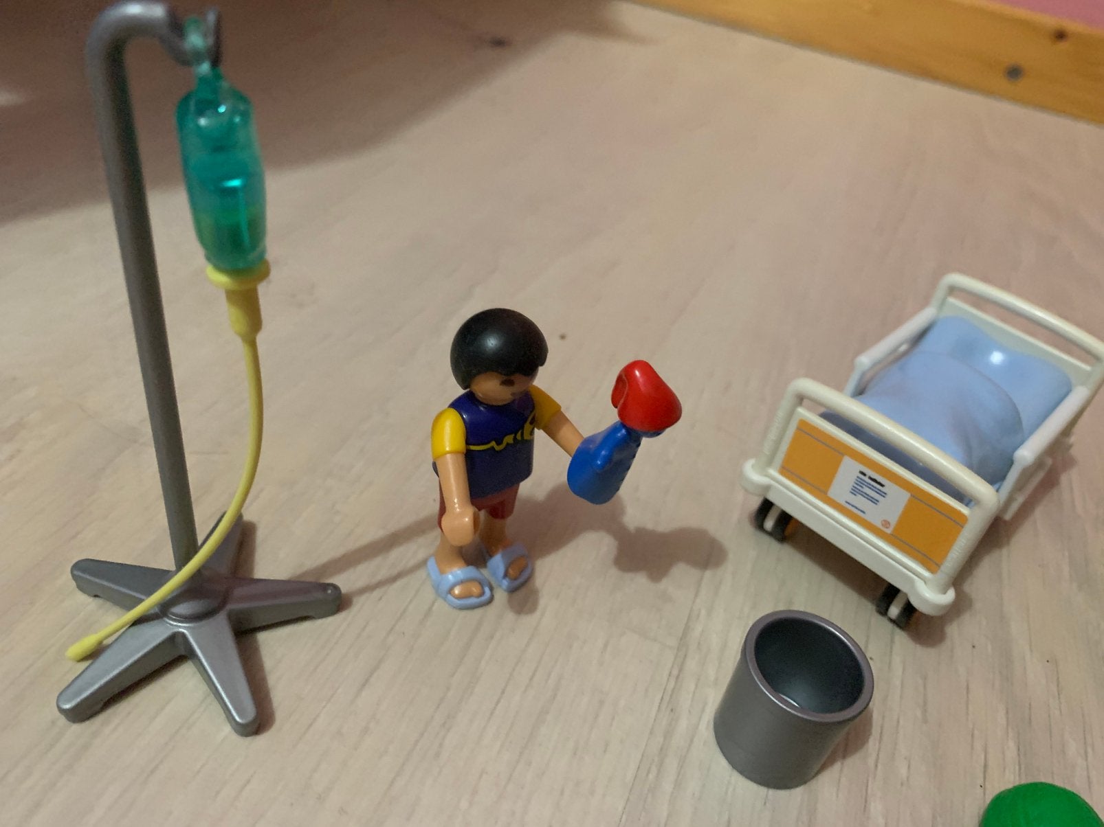 Ziekenhuis kamer met arts, playmobil, Ophalen of Verzenden, Zo goed als nieuw