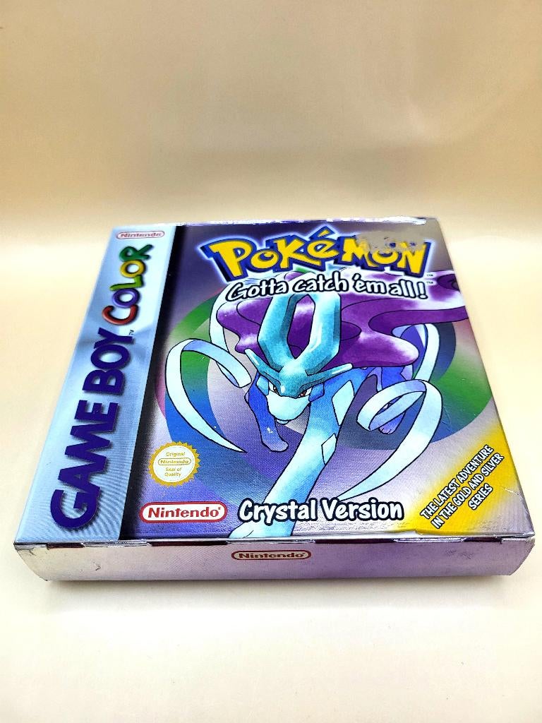 Pokemon Crystal Compleet - Game Boy Advance - GBA, Nintendo support, 1 speler, Ophalen of Verzenden, Zo goed als nieuw