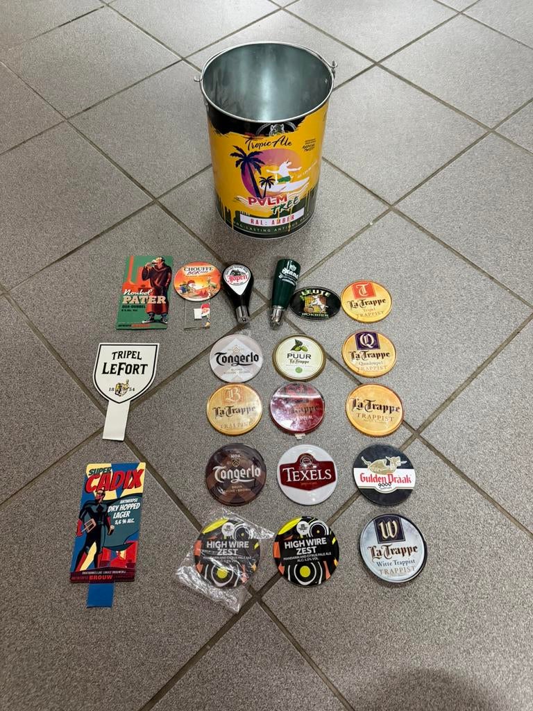 Tap lenzen, Verzamelen, Biermerken, Ophalen of Verzenden, Zo goed als nieuw, Overige merken