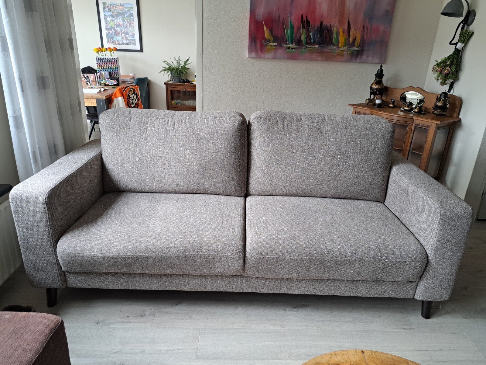 Mooie bankstel, Ophalen, Zo goed als nieuw, 75 tot 100 cm