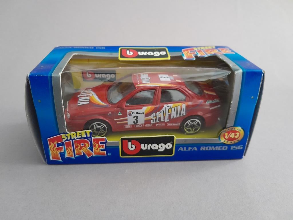 Burago Alfa Romeo 156.      Matchbox e.d., Ophalen of Verzenden, Nieuw, Auto
