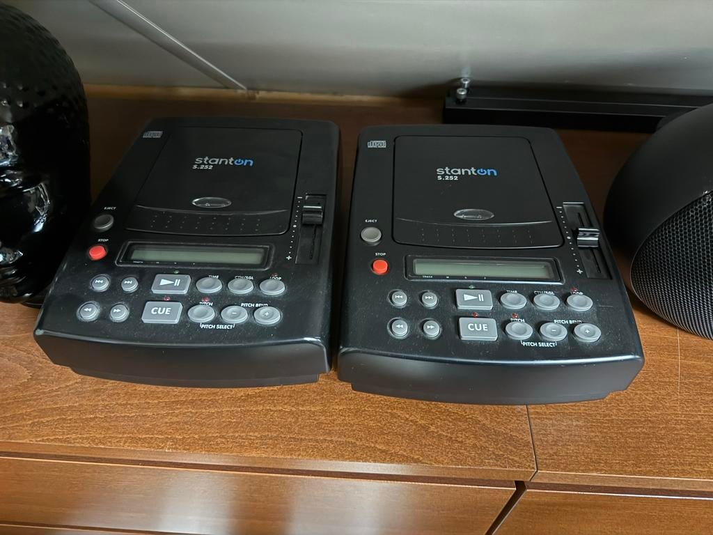 Stanton S.252 CD Spelers (Set van 2), Ophalen, Gebruikt, Overige merken