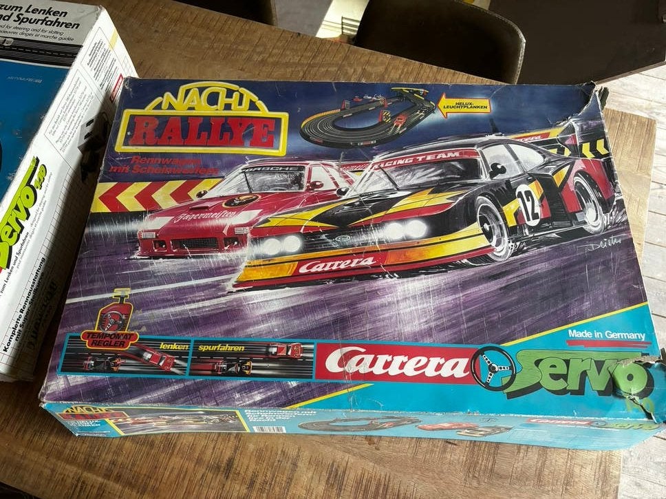 2 Carrera Servo 140 Racebanen voor onderdelen, Ophalen, Zelf te bouwen, Carrera, Elektrisch