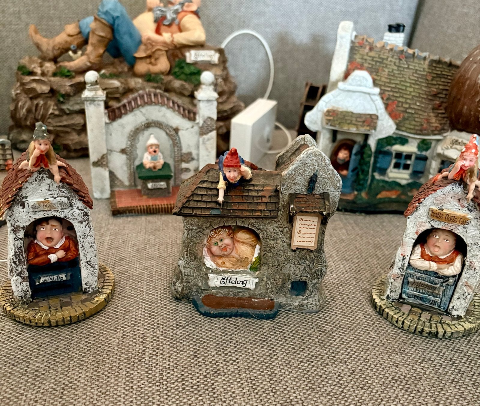 Efteling Beelden met Geluid en Beweging - Complete Set, Verzamelen, Efteling, Ophalen of Verzenden, Zo goed als nieuw, Beeldje of Poppetje