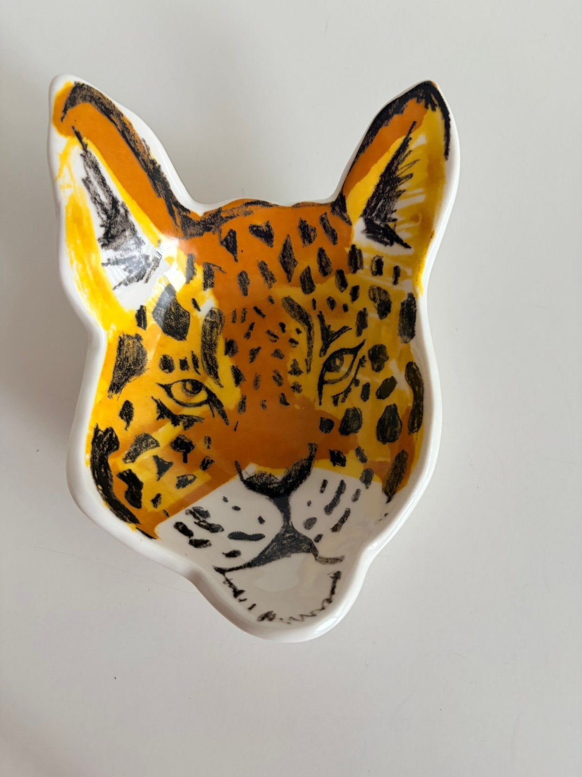 &Klevering by Anouk Kramer schaaltje Luipaard NIEUW!!!, Huis en Inrichting, Overige merken, Keramiek, Nieuw, Ophalen of Verzenden