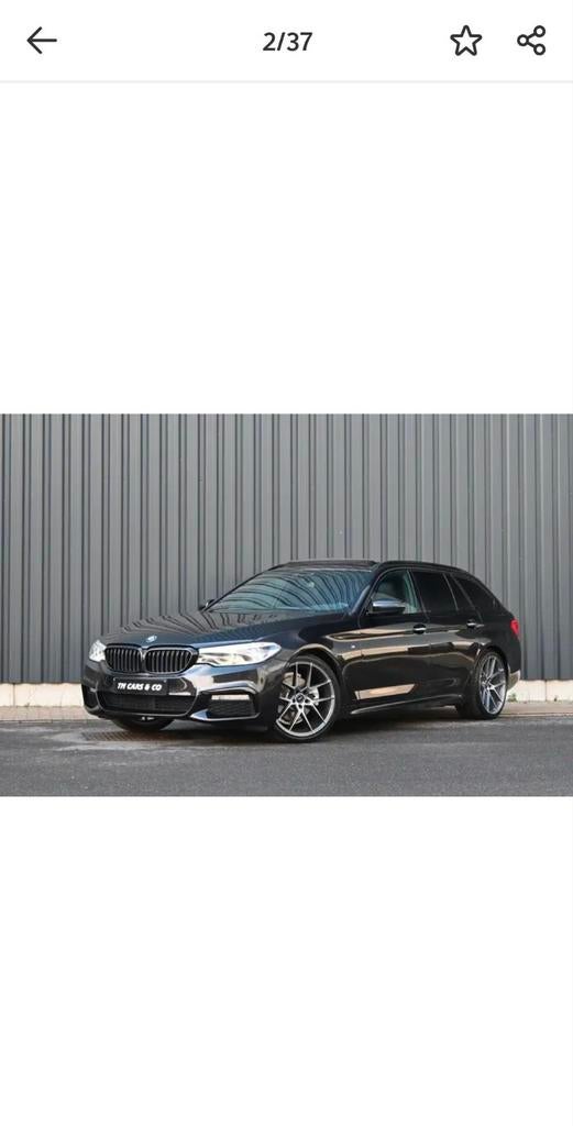 BMW G31/F11 dakdrager met dakkoffer, Ophalen of Verzenden, Gebruikt