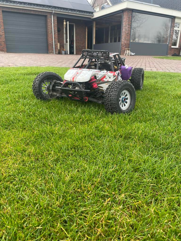 Losi dessert Buggy Offroad 1:5 benzine met extra onderdelen, Hobby en Vrije tijd, Modelbouw | Radiografisch | Auto's, Gebruikt