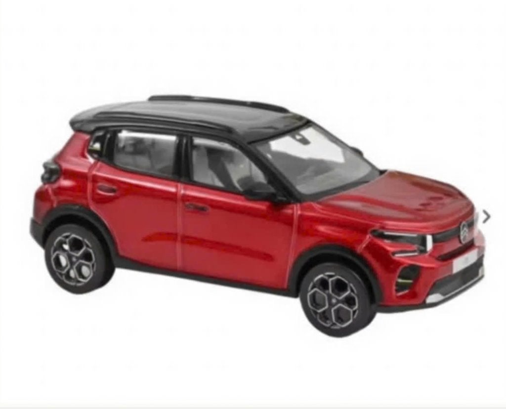 Citroen C3 2024 Rood / Zwart schaal 1/43 NOREV REF. 155310