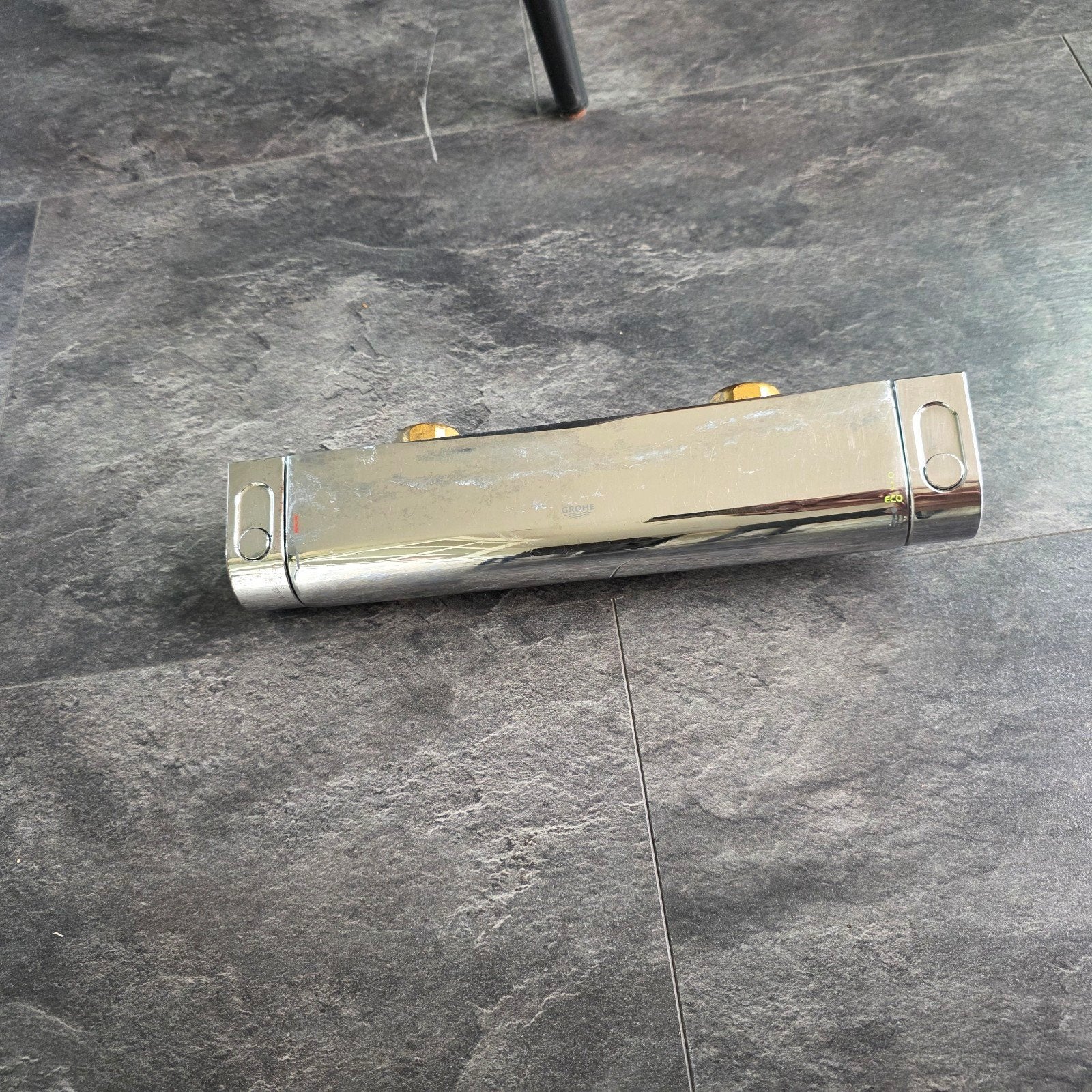 Grohe thermostaatkraan voor douche, Doe-het-zelf en Verbouw, Sanitair, Ophalen, Gebruikt, Chroom, Douche