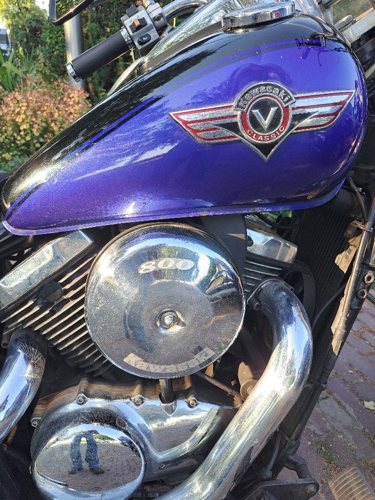 KAWASAKI VN800 CLASSIC, Motoren, Motoren | Kawasaki, Particulier, Chopper, meer dan 35 kW, 2 cilinders, Handgeschakeld, Occasion