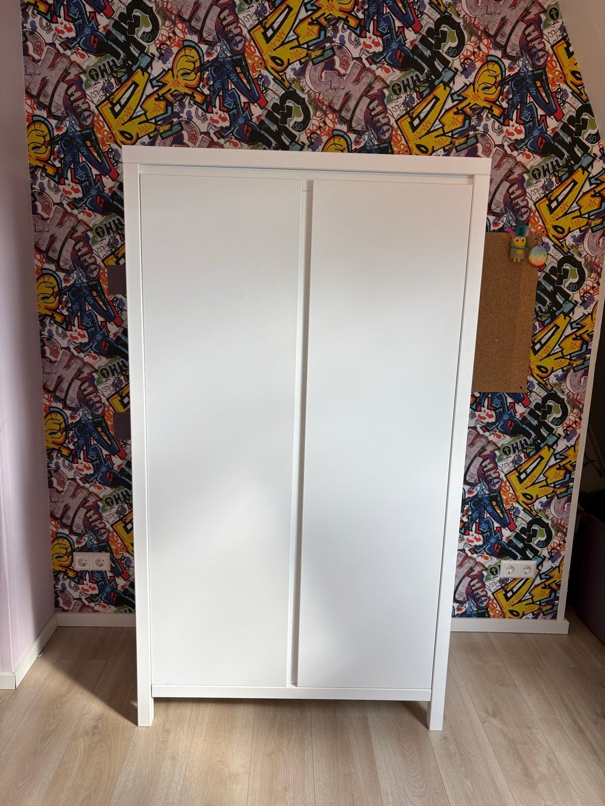 Bopita - witte kinderkledingkast, Ophalen, Gebruikt, 100 tot 150 cm, 150 tot 200 cm