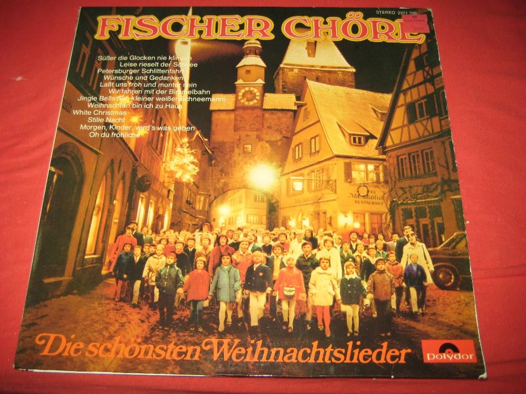 LP, Fischer Chöre: Die schönsten Weihnachtslieder, Ophalen of Verzenden, Zo goed als nieuw, 12 inch