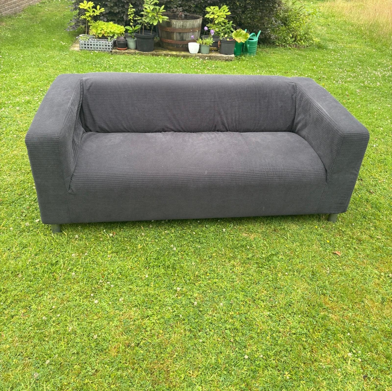 Tweepersoons bank, Ophalen, Gebruikt, 150 tot 200 cm, Tweepersoons